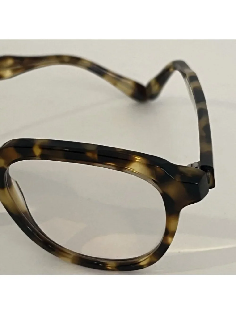 SEE Eyewear Brown Tortoise Eyeglasses Frames 49-22-140 Made in Italy 9640